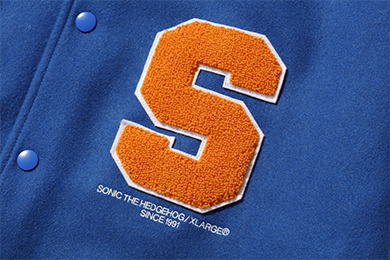 SEGA | ソニックチャンネル | SONIC THE HEDGEHOG VARSITY JACKET