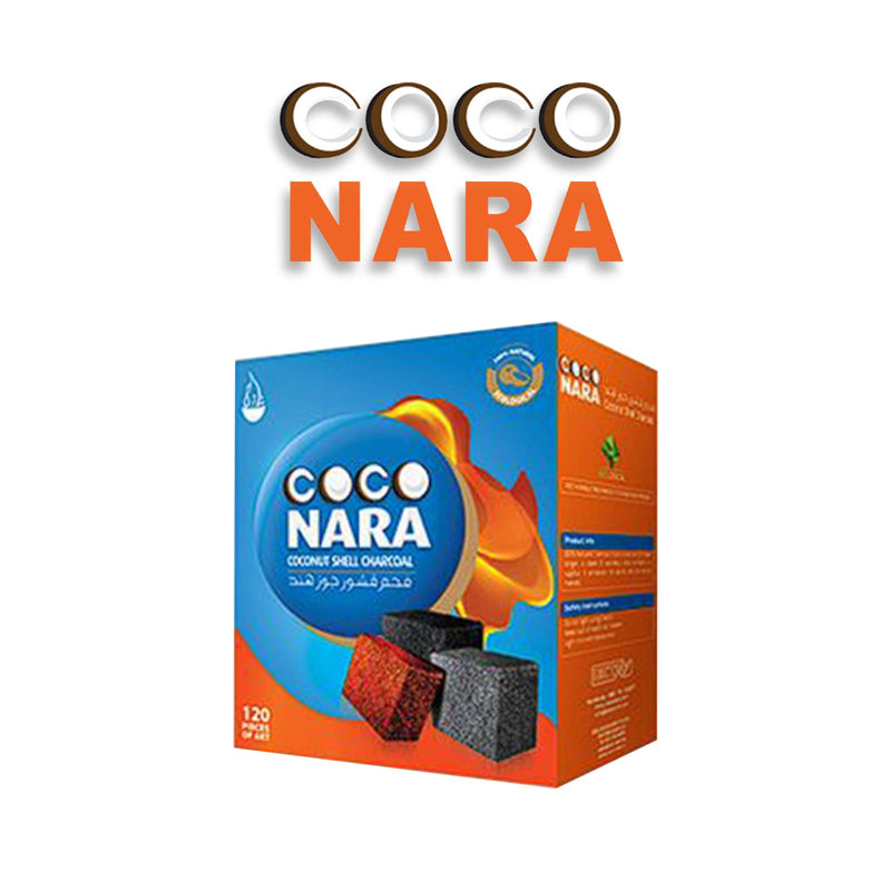 Coco Nara Charcoal 2kg -120ct Display | SoCAL Distro LLC