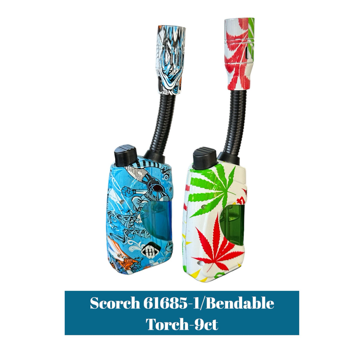 Scorch 61685-1/Bendable Torch - 9ct | SoCAL Distro LLC