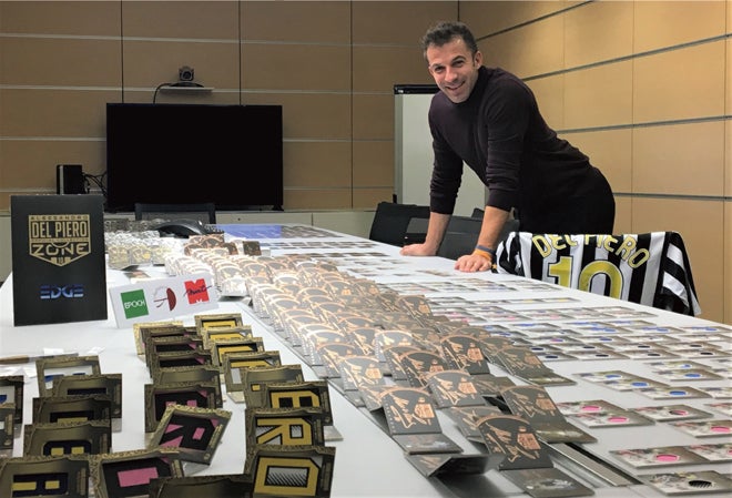 デル・ピエロのサッカー人生を振り返る究極のコレクションアイテムが