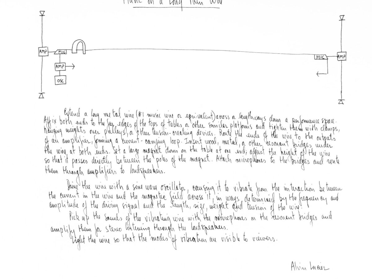 Music on a Long Thin Wire by Alvin Lucier (1977) – SOCKS