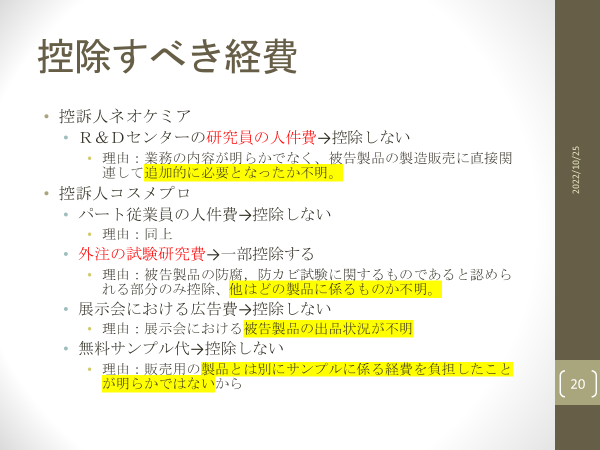 特許法102条2項についての解説（「二酸化炭素含有粘性組成物事件大