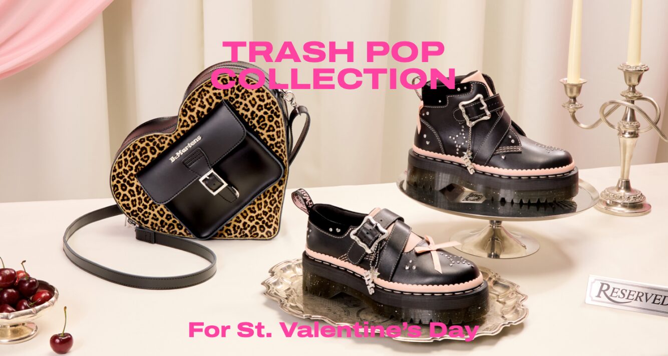 ドクターマーチンからバレンタインシーズンのギフトを彩る、TRASH POP