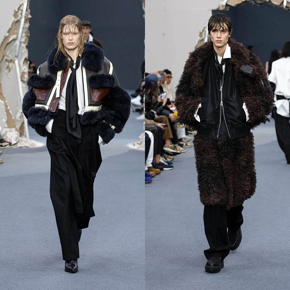 サカイが新作を発表。2026-'27年秋冬パリ・メンズファッションウィーク