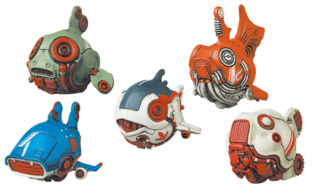 なんと魚好き造形作家・村瀬材木氏の「ウオメカ」が「カプセル