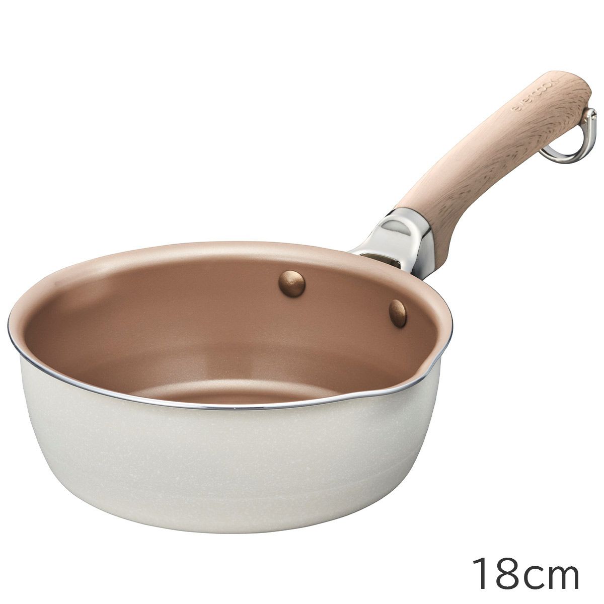 エバークック デコ 18cmマルチパン ベージュ《公式》キッチン用品ソル