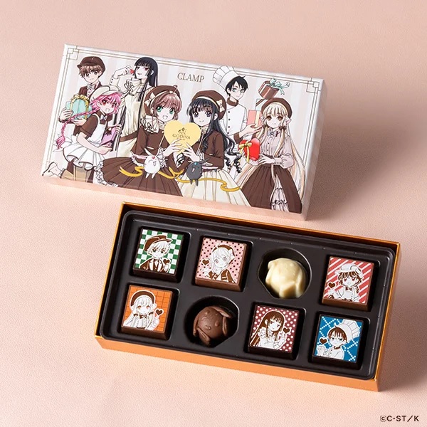Manga legends Clamp reveals new Godiva Japan chocolate and merch