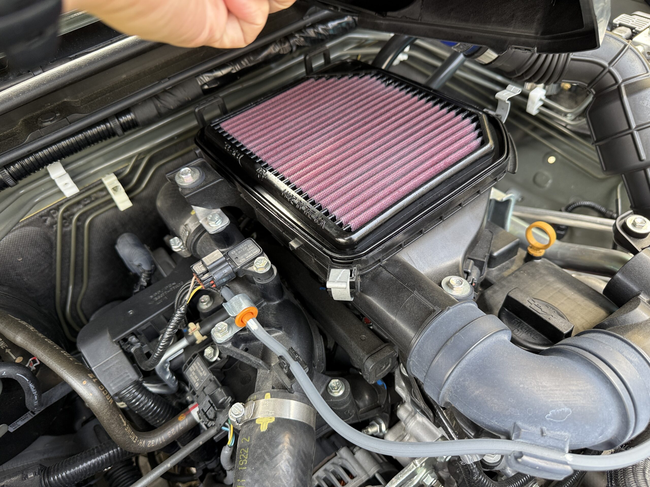 ジムニーJB64のK＆Nのエアフィルターを洗浄！メンテナンス・洗浄頻度は