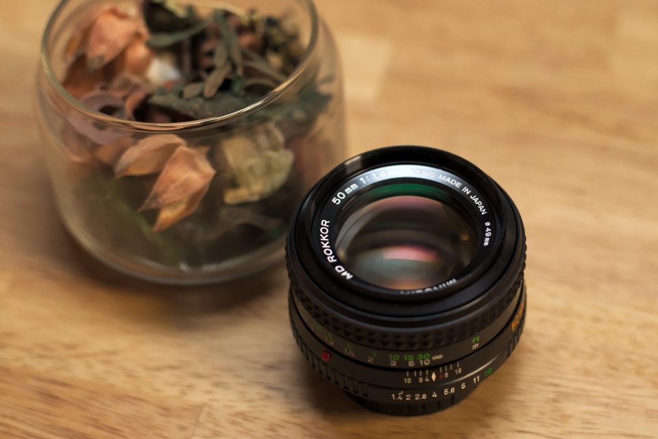 Minolta MD Rokkor 50mm F1.4 (dia.49mm) | PHOTO OLD LENSES