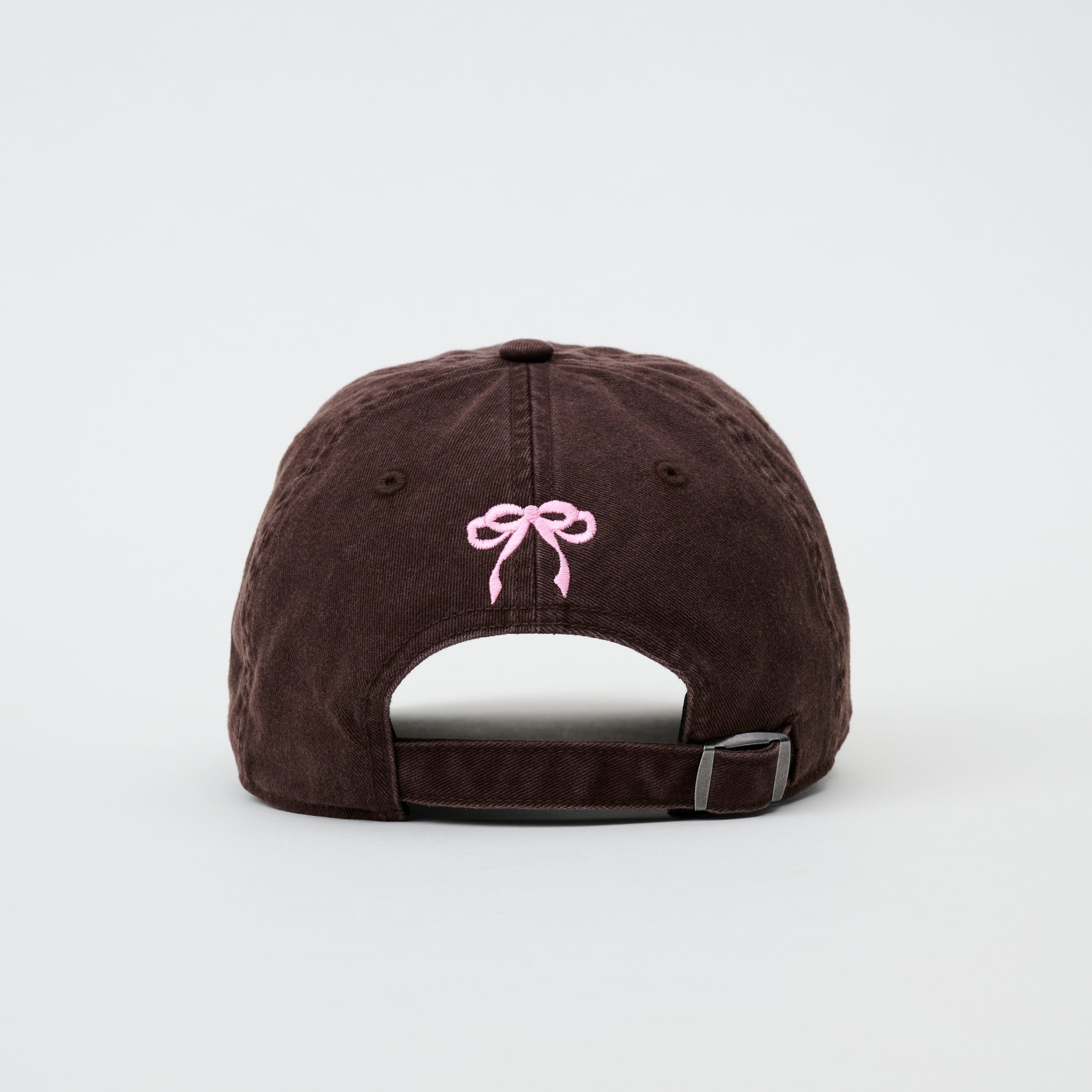 刺繍カスタム専用】ストーンウォッシュキャップ ピンク フリー