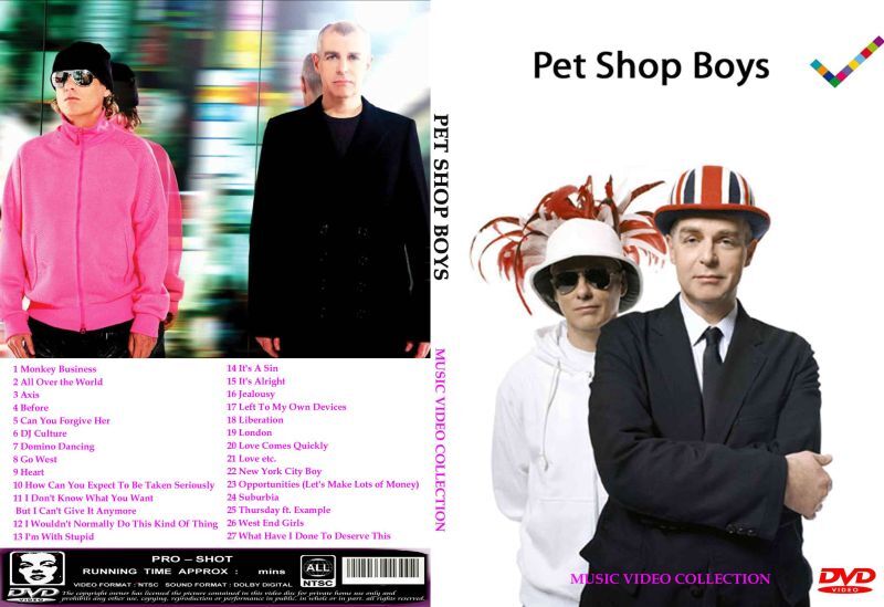 ペット・ショップ・ボーイズ 高画質プロモ Pet Shop Boys DVD