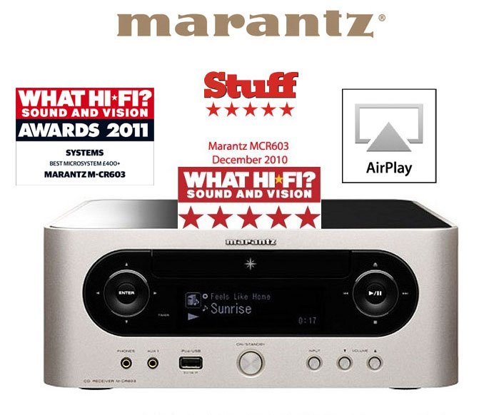 FS: Marantz M-CR603 network/CD receiver amp - Stereo, Home Cinema