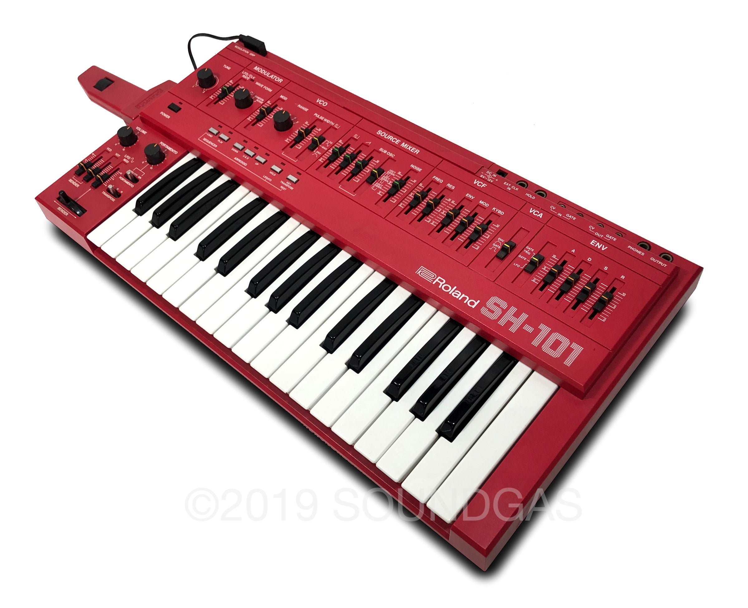 Roland SH-101 - Red FOR SALE – Soundgas