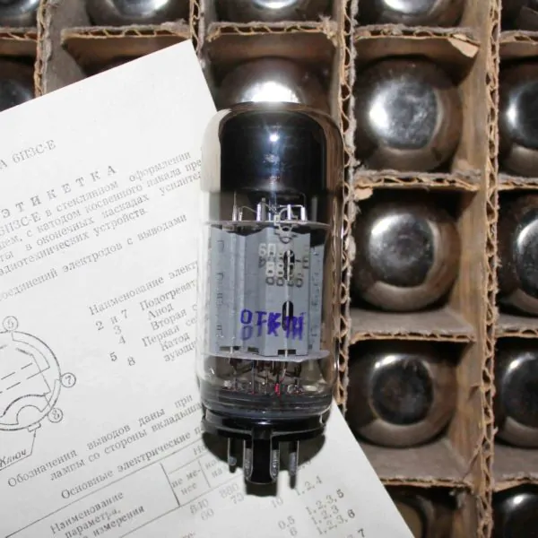 6P3S-E | Tube Tetrode Near eq.: 6L6 / 6L6GT / 5881 / 6L6GC