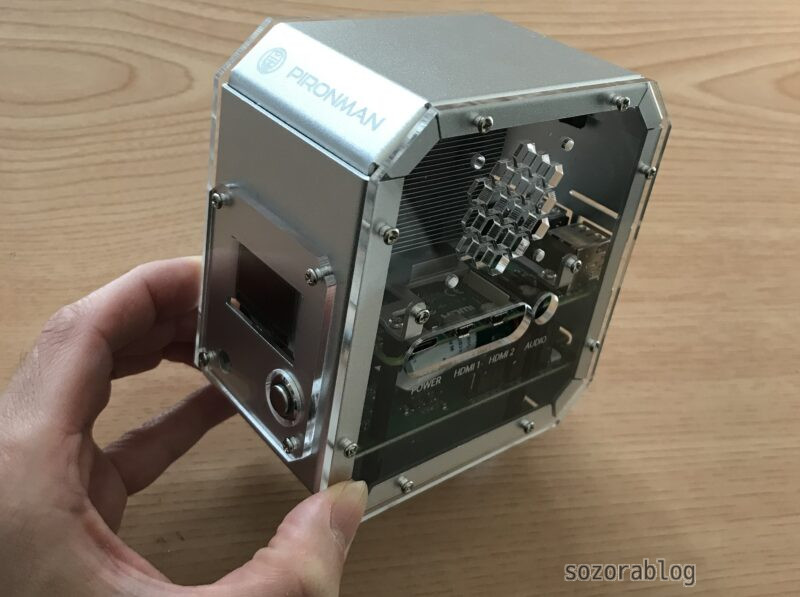 ゲーミングPC風】Raspberry Pi 4用ミニPCケースPIRONMANをレビュー