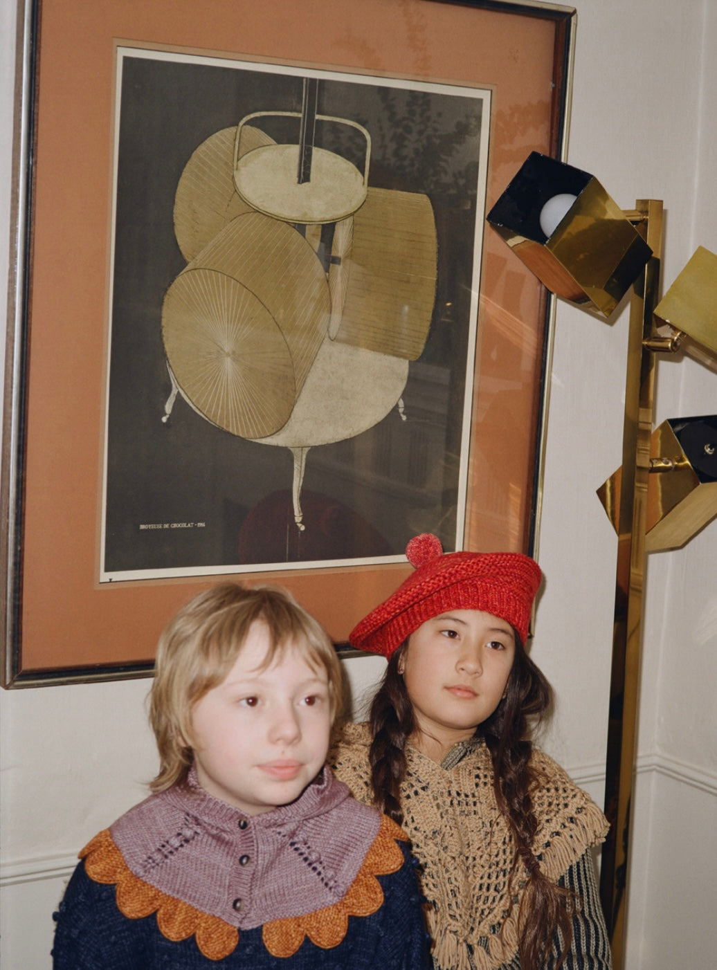 Misha&Puff+ Scallop Capelet - Periwinkle – slow. editions