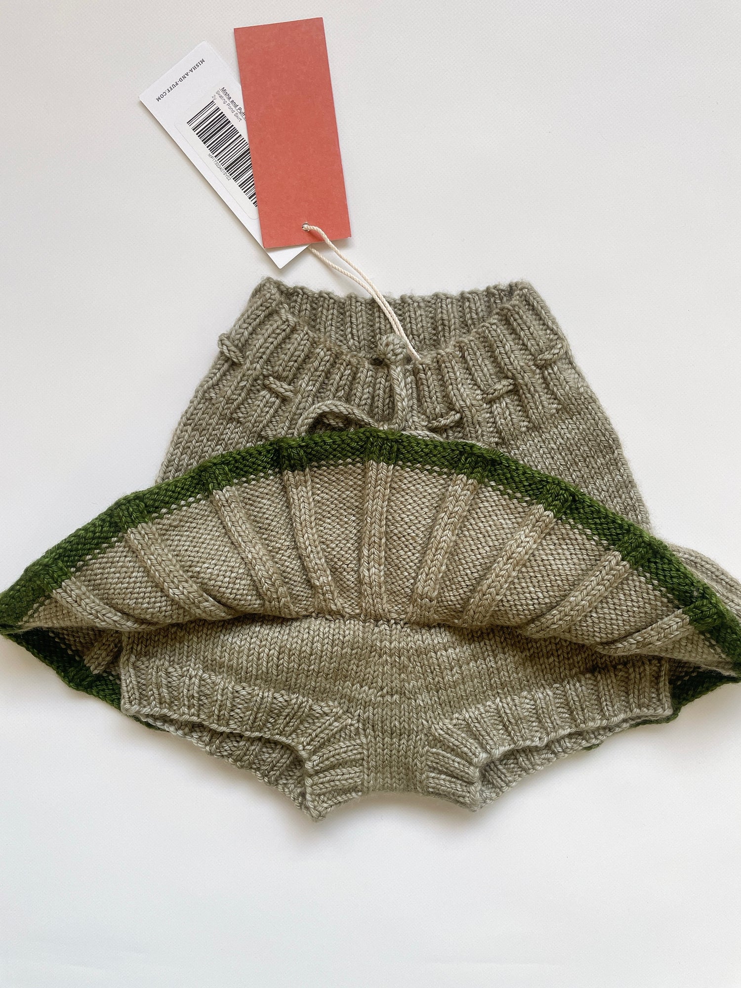 Misha&Puff+ Skating pond skirt - Seal Gray – slow. editions