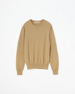UNISEX】14G天竺 エクストラファインメリノウール クルーネック SL8W-507