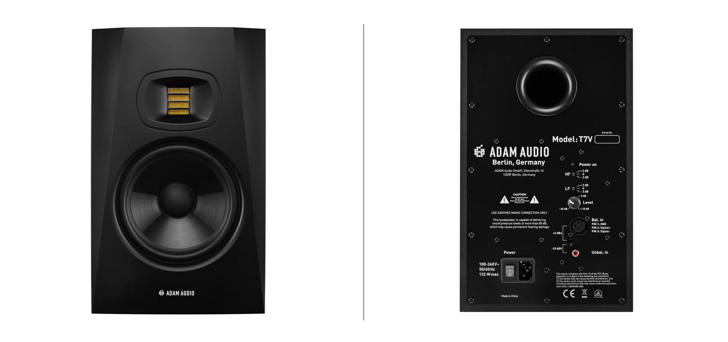 ADAM Audio モニタースピーカー T-シリーズ「T5V / T7V」のレビュー