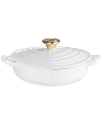 Le Creuset Enameled Cast Iron 1.25-Quart Traditional Heart Cocotte
