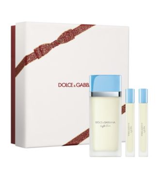 Dolce&Gabbana 3-Pc. Light Blue Eau De Toilette Trio Gift Set - Macy's