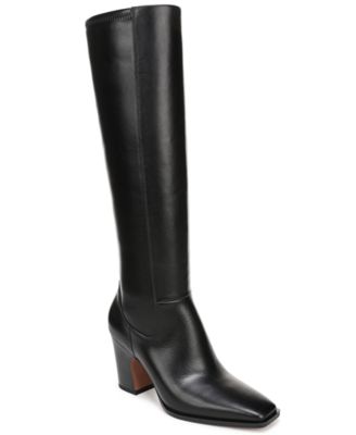 Franco Sarto Women's Jonie Square Toe Zip Tall Boots - Macy's