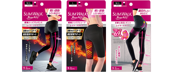 SLIMWALK Beau-Acty│着圧ソックススリムウォーク