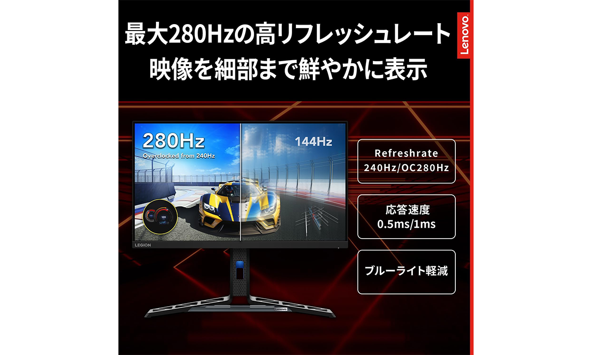 LenovoのフルHDゲーミングモニター「R25f-30」がAmazonにて48％オフで