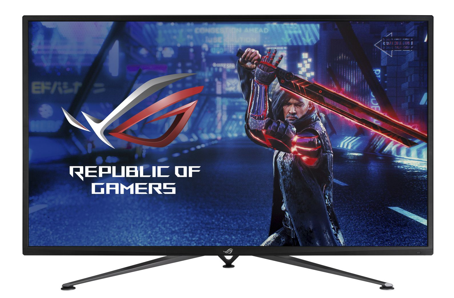 ASUSより世界初43型HDMI 2.1対応4Kゲーミングモニター「ROG Strix