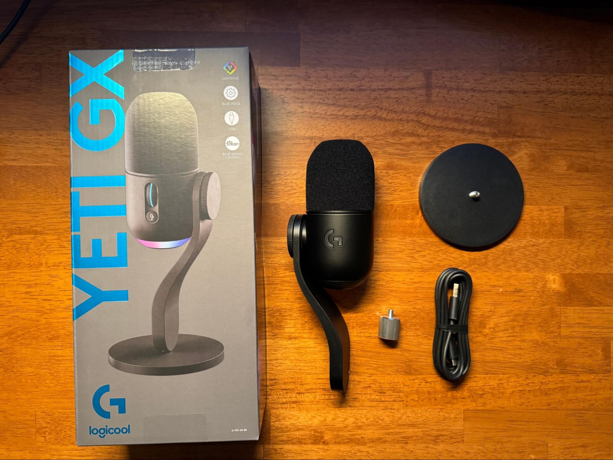 叩いても落としても届くのはあなたの声だけです Yeti GX ダイナミック