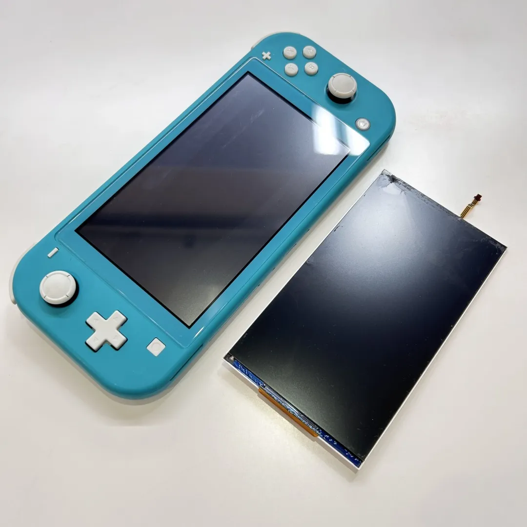 Nintendo Switch Lite ブルー ジャンク品画面液晶割れ ジャンク