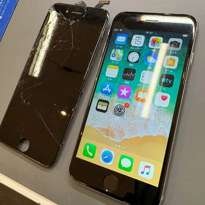 イオン栄町店】そのヒビ、今日直せます。スマートクリアのiPhone画面