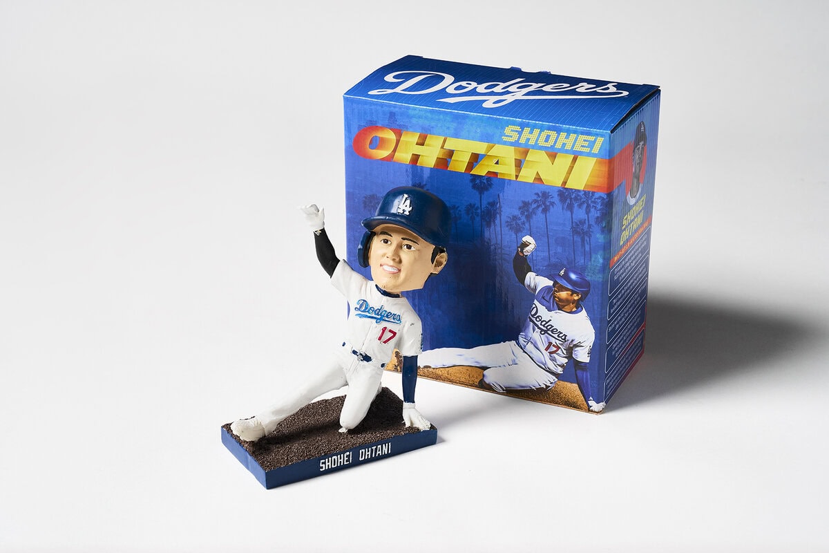 大谷翔平ボブルヘッドが超レア！」ドジャースファンクラブ会員特典8種