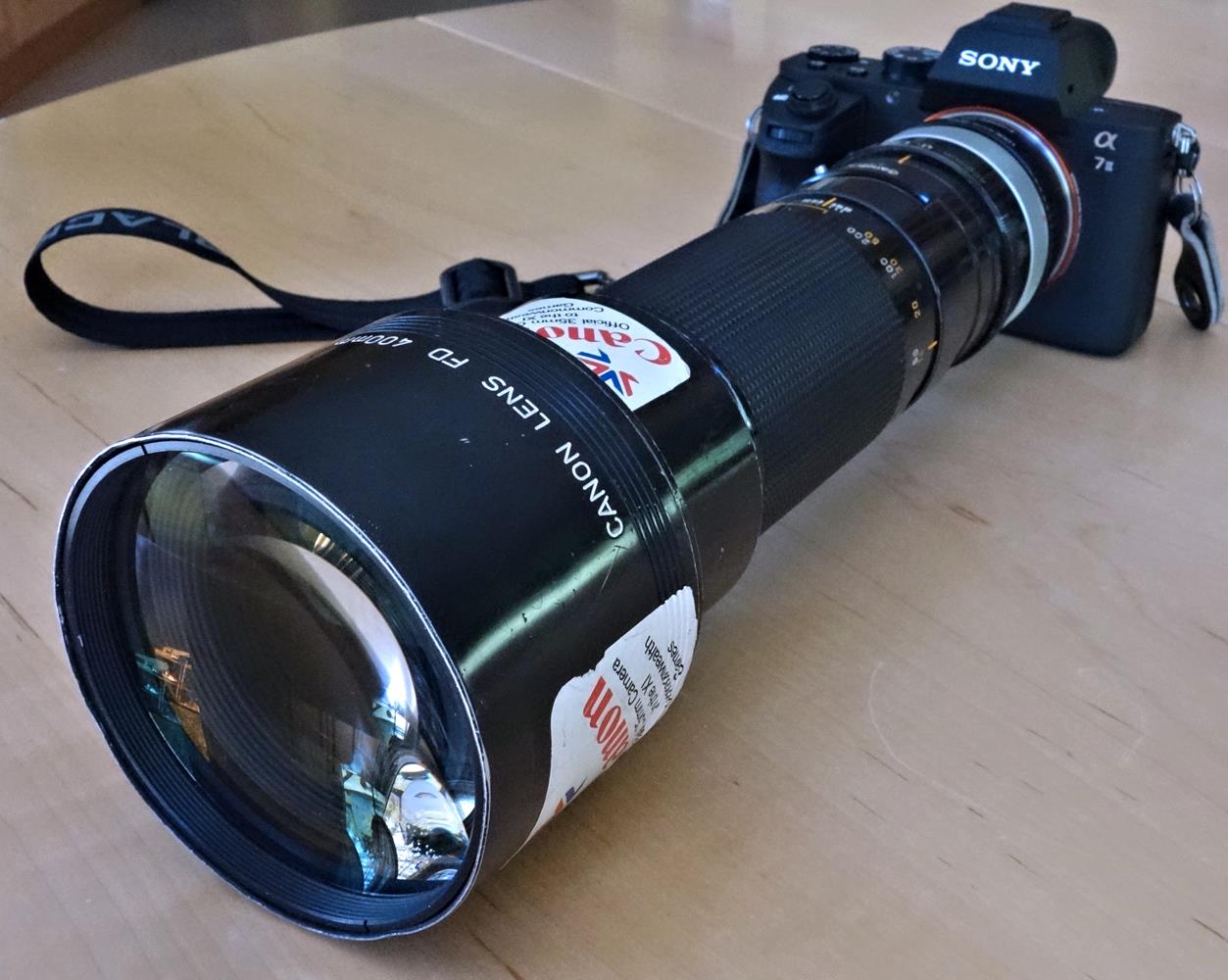 The gear – Part 5 – Canon FD 400mm f/4.5 – SMC pix