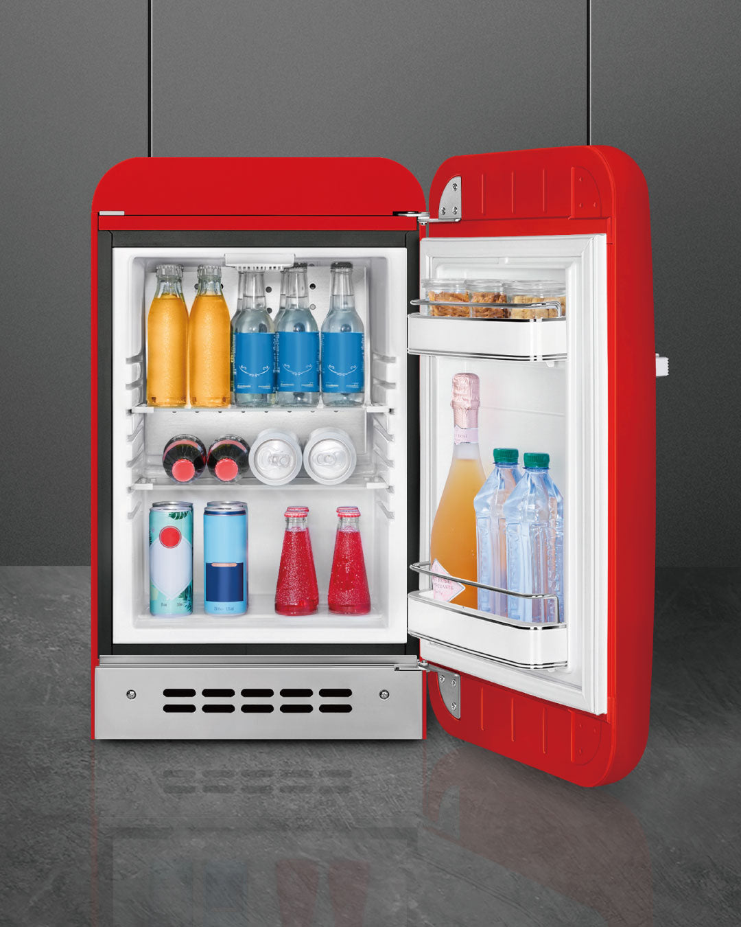 SMEG FAB5(冷蔵庫) Red(レッド) | SMEG (スメッグ) 日本総輸入代理店