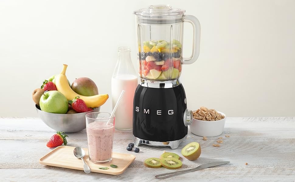 Retro-Style Blender - Black – SMEG USA