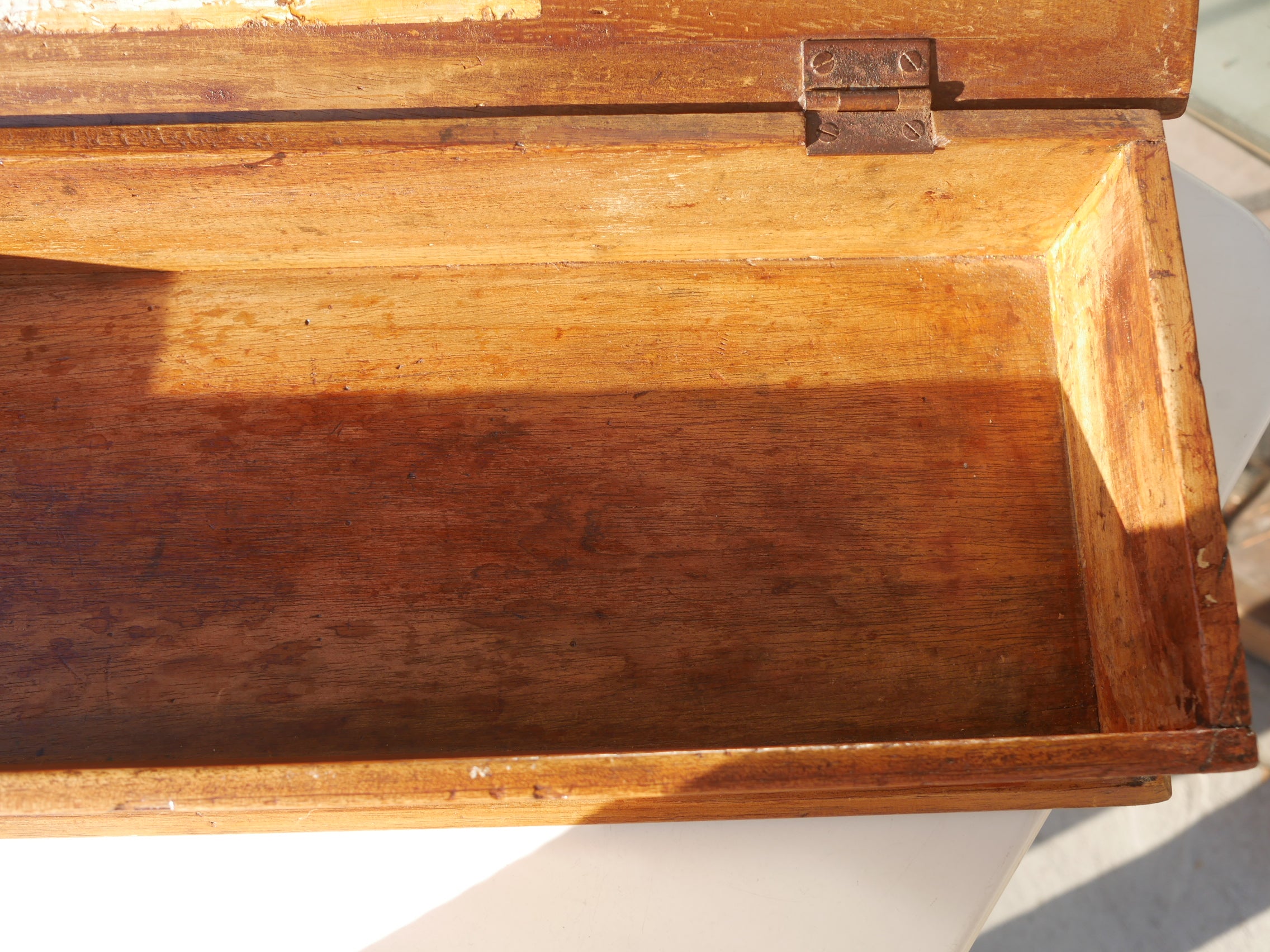 英国製 工具箱 ヴィンテージ 木箱 古道具 チーク材 – smileantiques