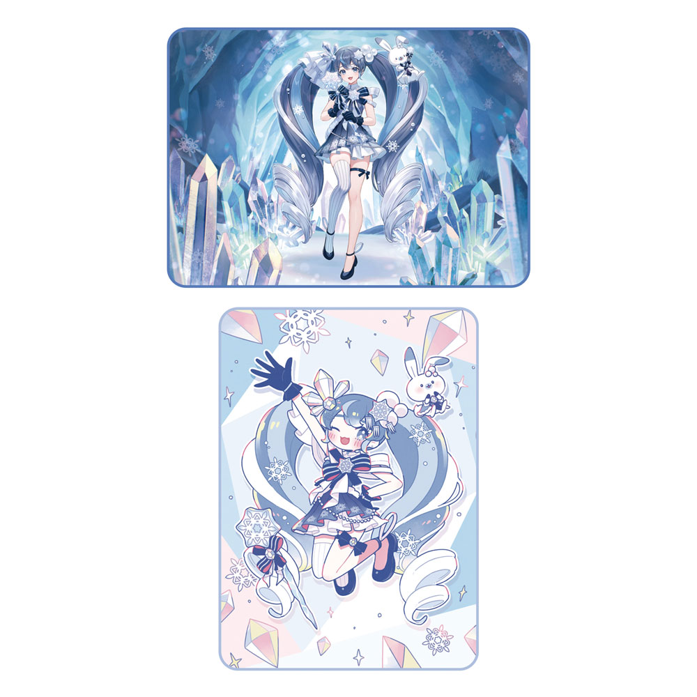 グッズ]初音ミクシリーズ プラチナムザッカブランケット “SNOW MIKU