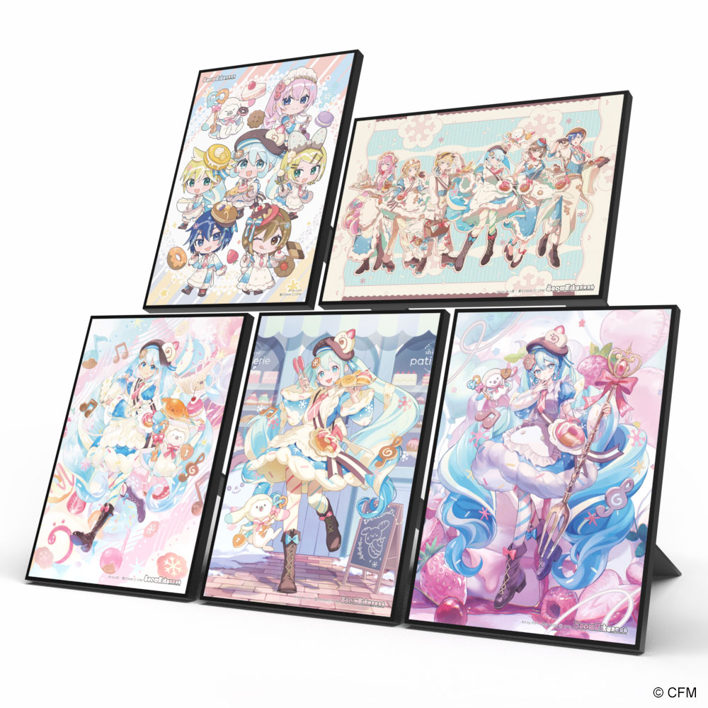 グッズ]SNOW MIKU 2026 スタンド式A5パブミラー｜SNOW MIKU 2026