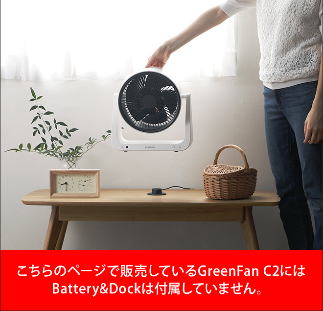 BALMUDA グリーンファンC2 | セレクトショップ・AQUA（アクア）