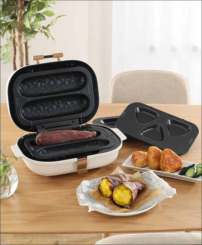 ソルーナ 焼き芋メーカー 3枚プレート | セレクトショップ・AQUA（アクア）