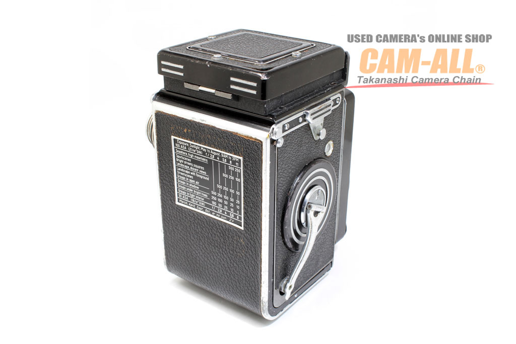 中古 ローライ ローライフレックス2.8C（プラナー80mm F2.8） 程度：B