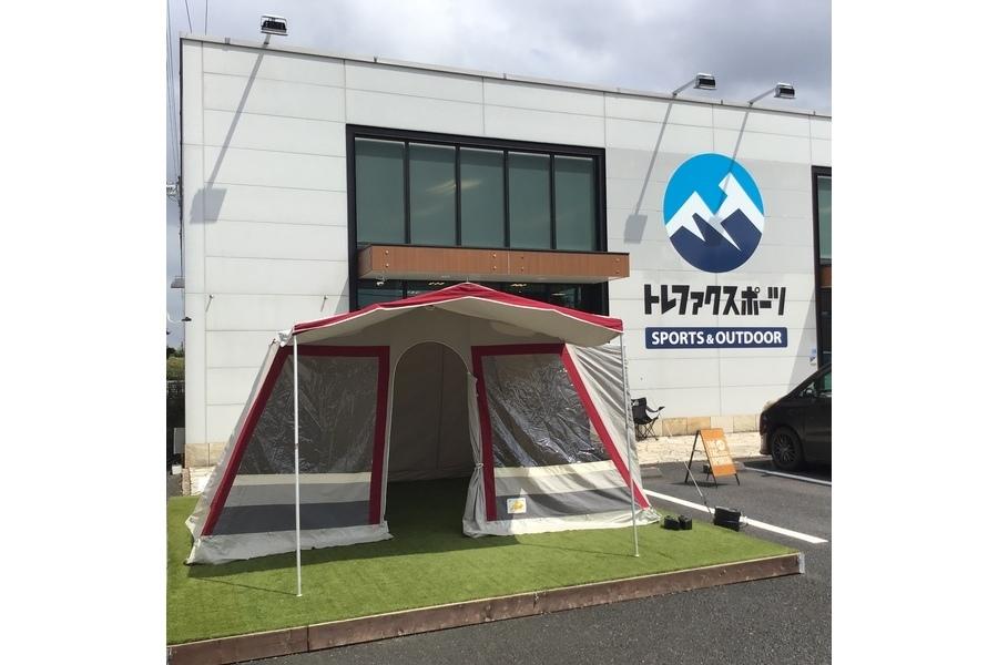 行きつく先にヴィンテージロッジテント有り！ドイツ製のヴィンテージ