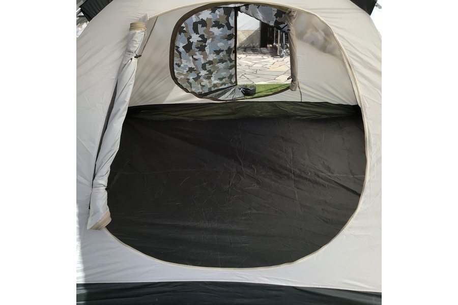 LOGOS(ロゴス)のカモフラ柄のベーシックドーム・PLR XL&ツーリング