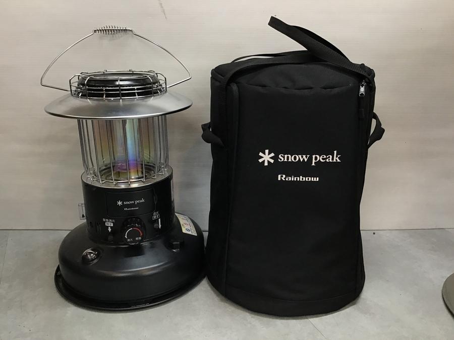 ブラックキャンパー必見!!スノーピークのマットブラックなレインボー