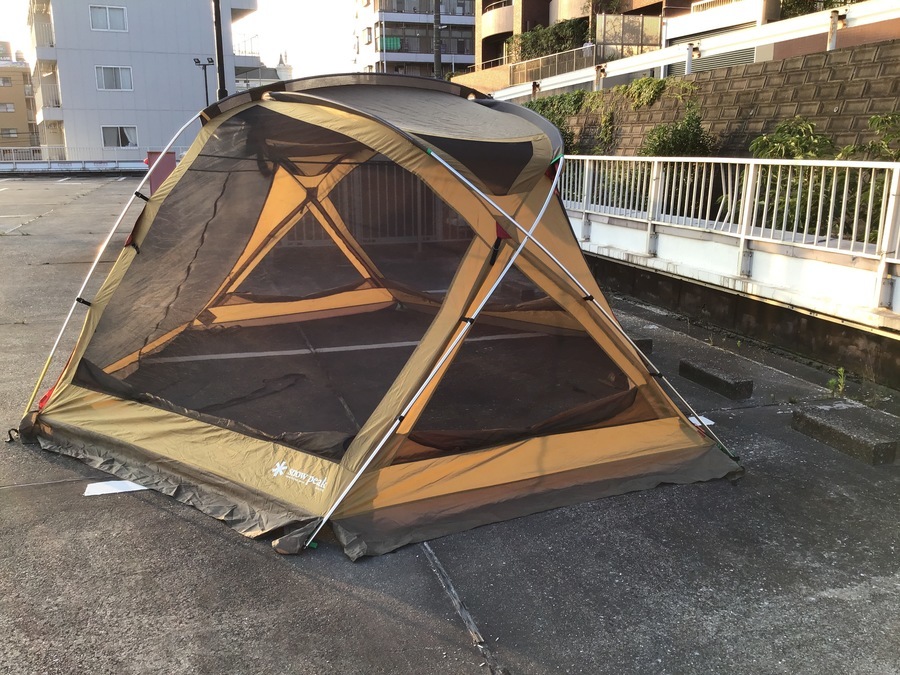 タープ比べてみました！snowpeak(スノーピーク）メッシュシェルター