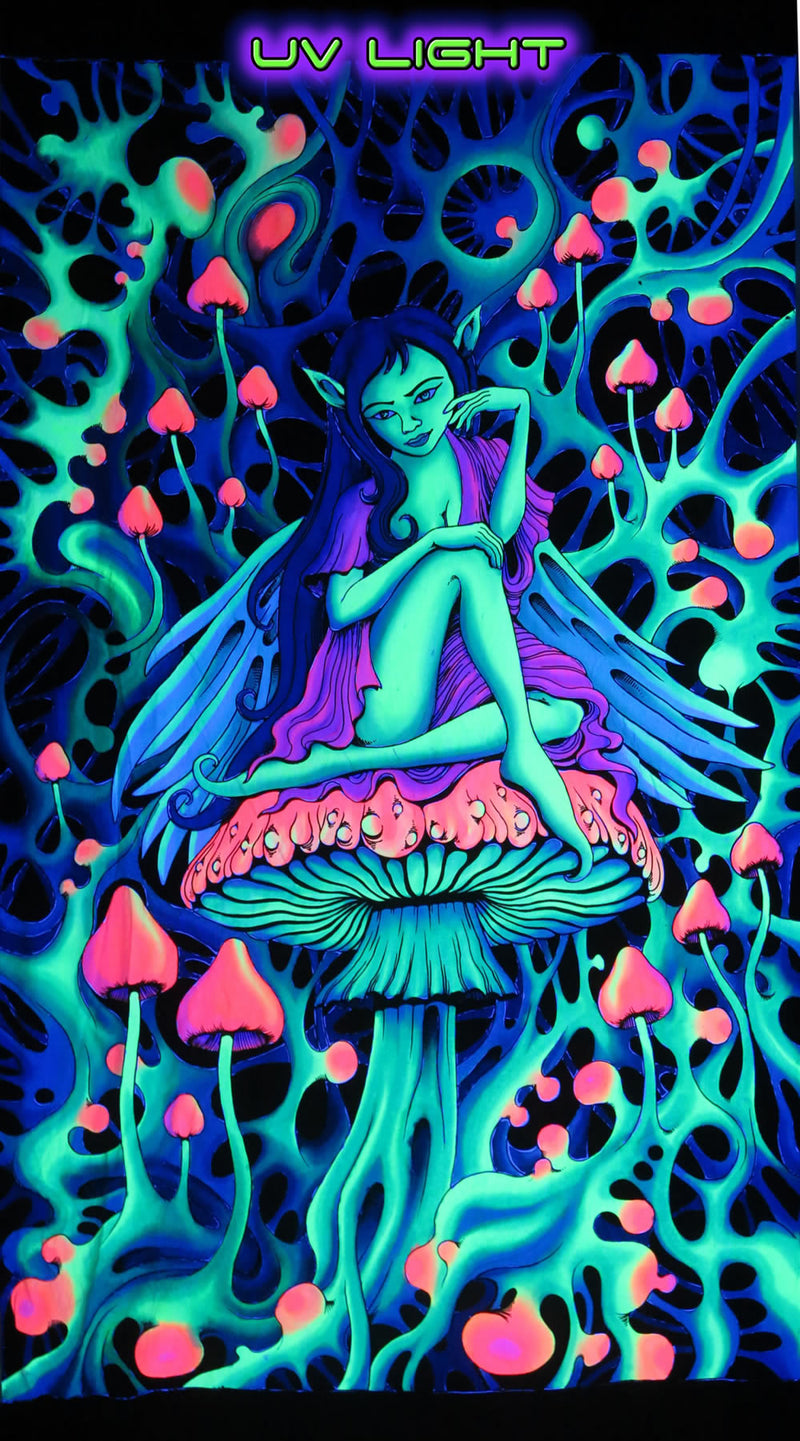 UV Wallhanging : PsyAlaska Fairy – Space Tribe