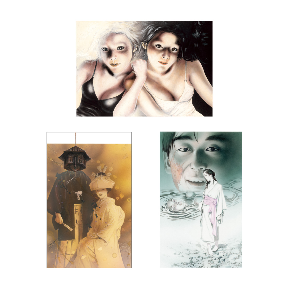 Span Art Gallery / 杉本一文 「横溝正史 文庫カバー絵」 ジクレー