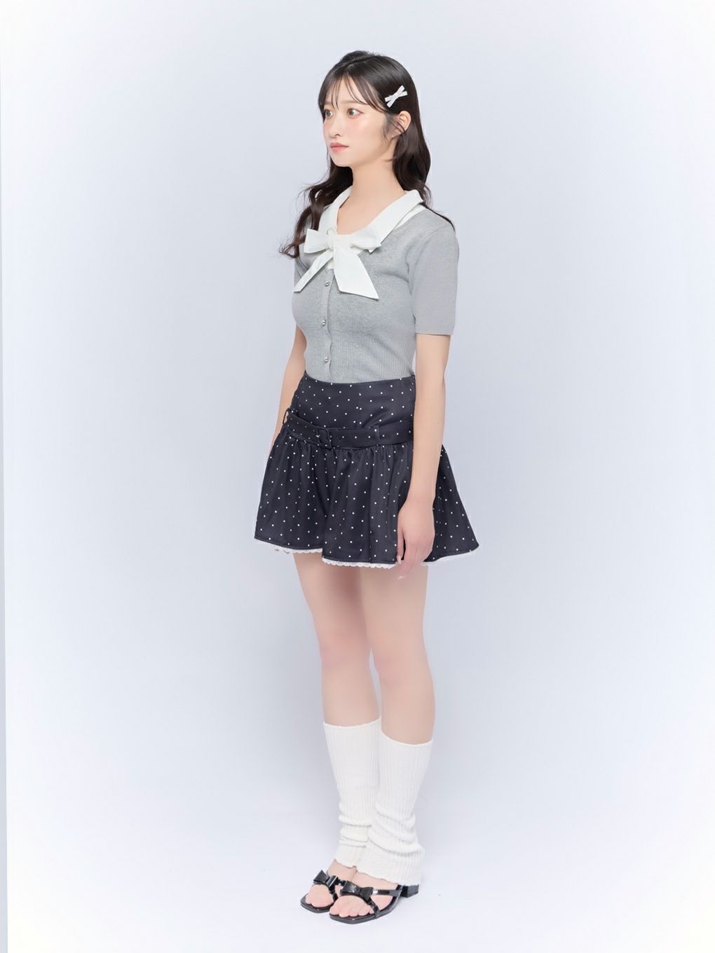 BUBBLES】リボンシャツトップス | sparkling mall online store