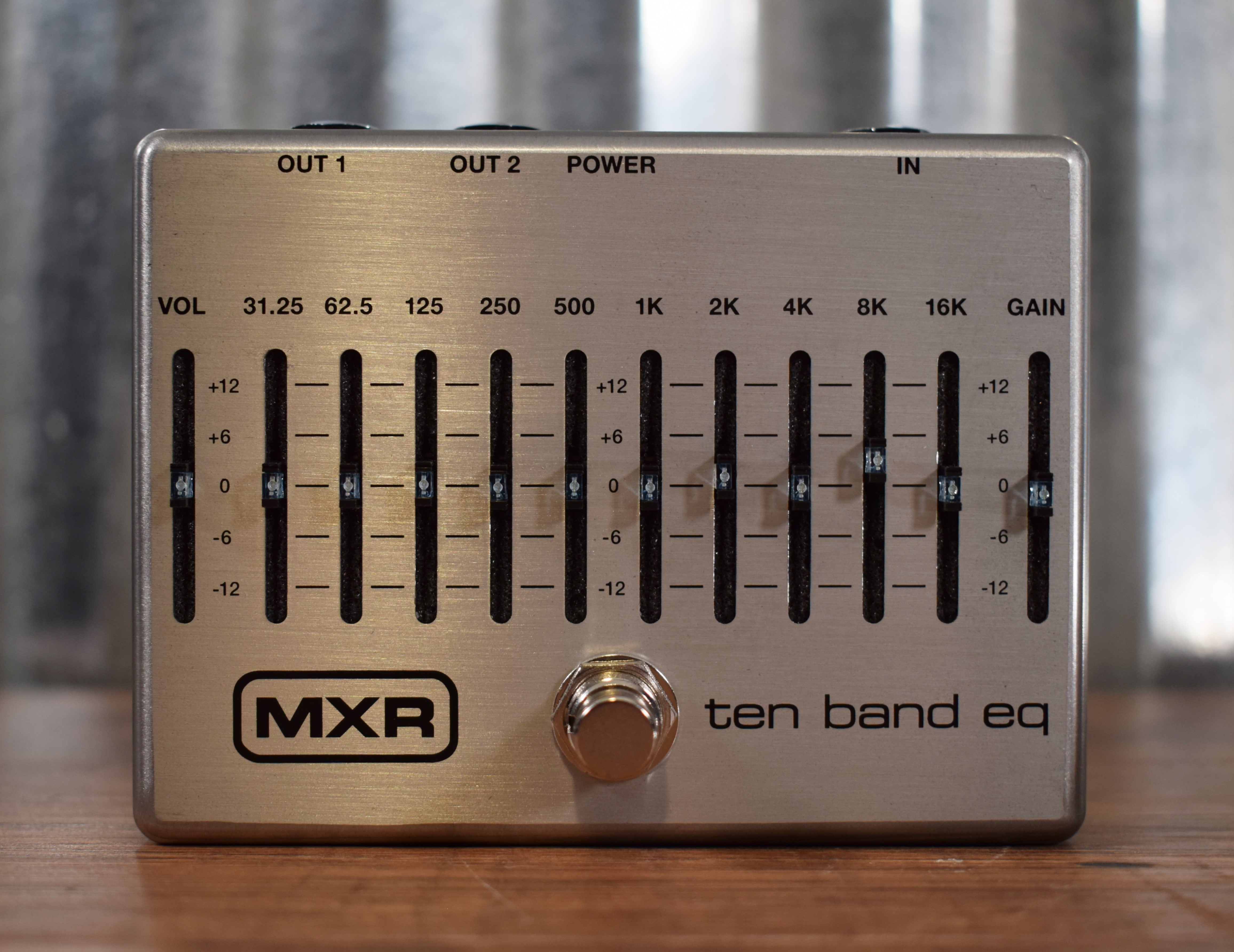 Dunlop MXR M108S 10 Band Graphic Equalizer & Power Supply Guitar